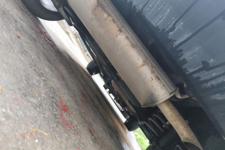 Used Zotye T300 2017 1.5T CVT Luxury Model Chassis Rear