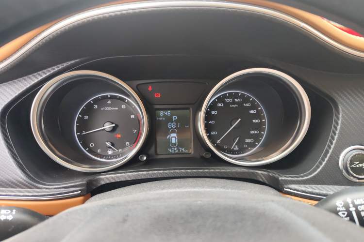 Used Zotye T300 2017 1.5T CVT Luxury Model Instrument Cluster