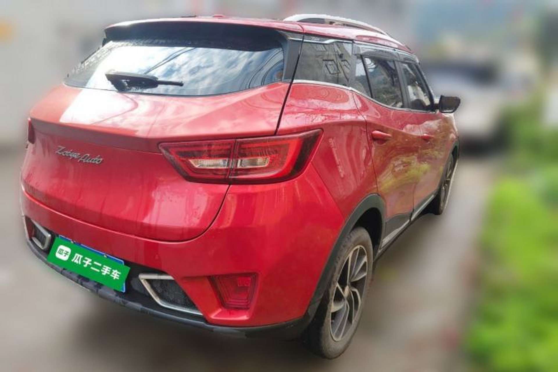 Used Zotye T300 2017 1.5T CVT Luxury Model Rear Right 45 Deg