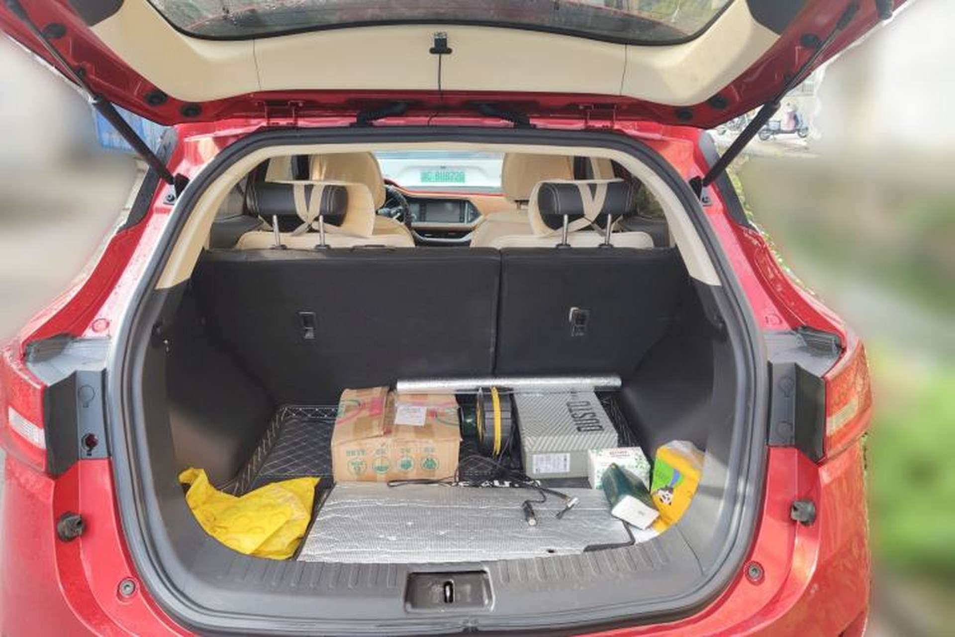 Used Zotye T300 2017 1.5T CVT Luxury Model Trunk