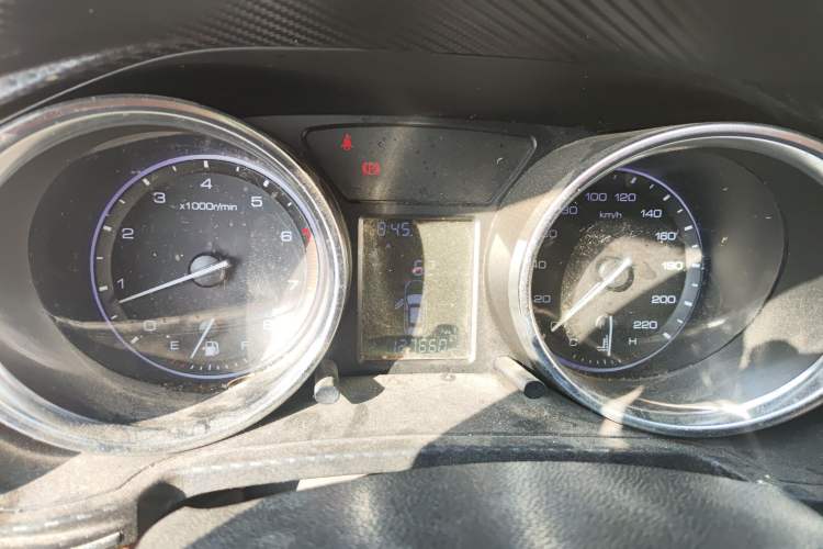 Used Zotye T300 2017 1.5L Manual Elite Model Instrument Cluster