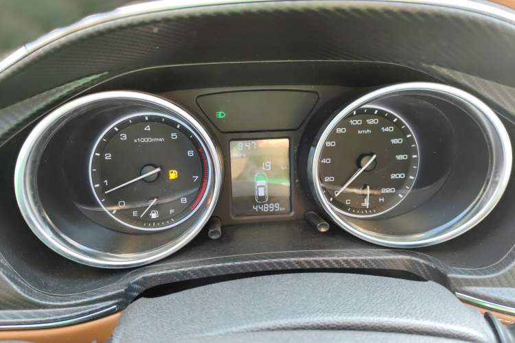 Used Zotye T300 2017 1.5L Manual Luxury Model Instrument Cluster