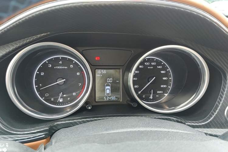 Used Zotye T300 2017 1.5L Manual Luxury Model Instrument Cluster