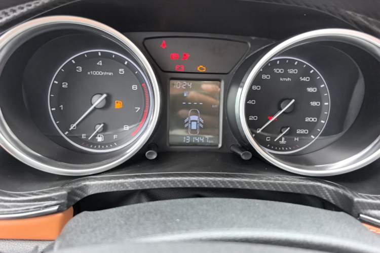 Used Zotye T300 2017 1.5L Manual Luxury Model Instrument Cluster