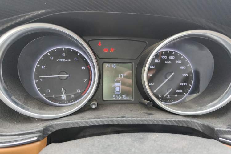 Used Zotye T300 2017 1.5L Manual Luxury Model Instrument Cluster