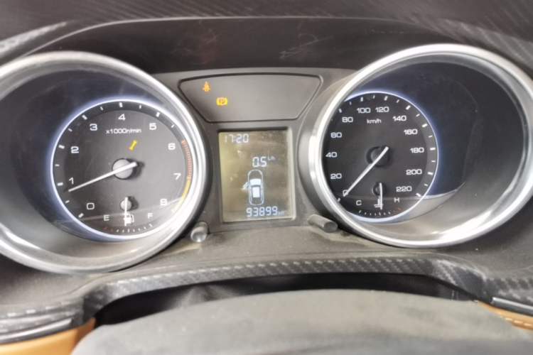 Used Zotye T300 2017 1.5L Manual Luxury Model Instrument Cluster