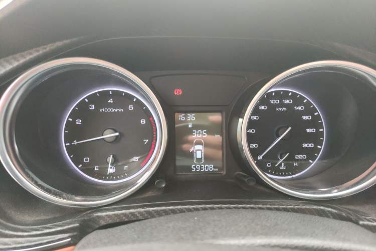 Used Zotye T300 2017 1.5L Manual Luxury Model Instrument Cluster