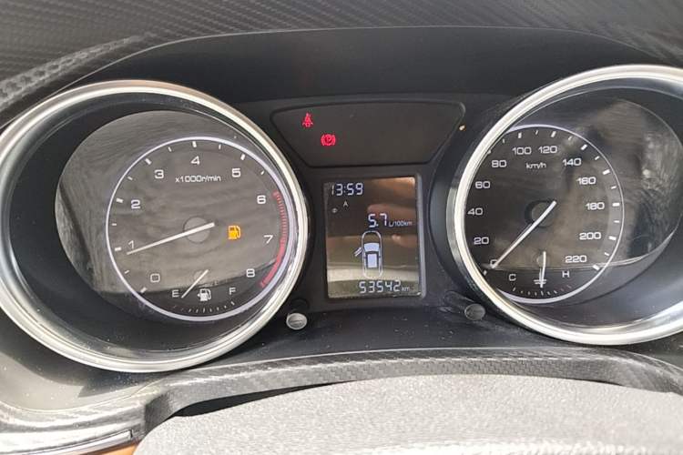 Used Zotye T300 2017 1.5L Manual Luxury Model Instrument Cluster