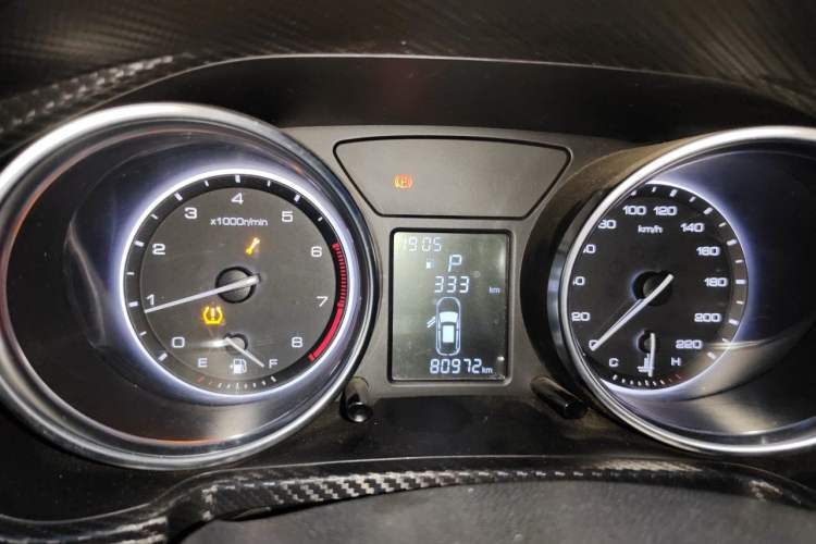 Used Zotye T300 2017 1.5T CVT Luxury Model Instrument Cluster