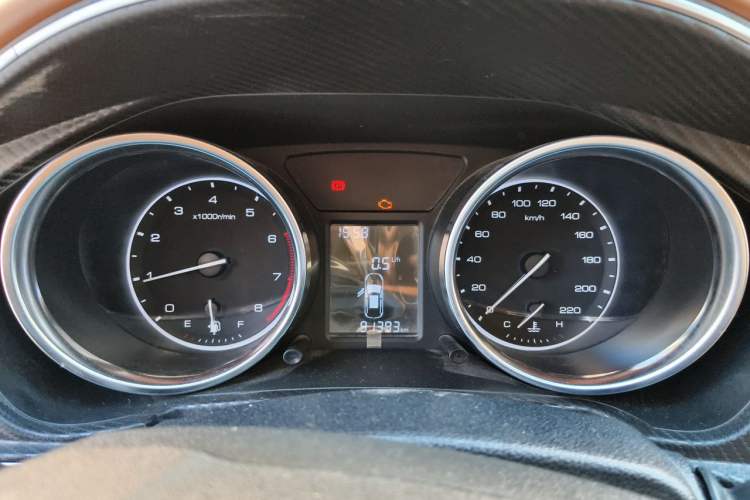 Used Zotye T300 2017 1.5L Manual Luxury Model Instrument Cluster
