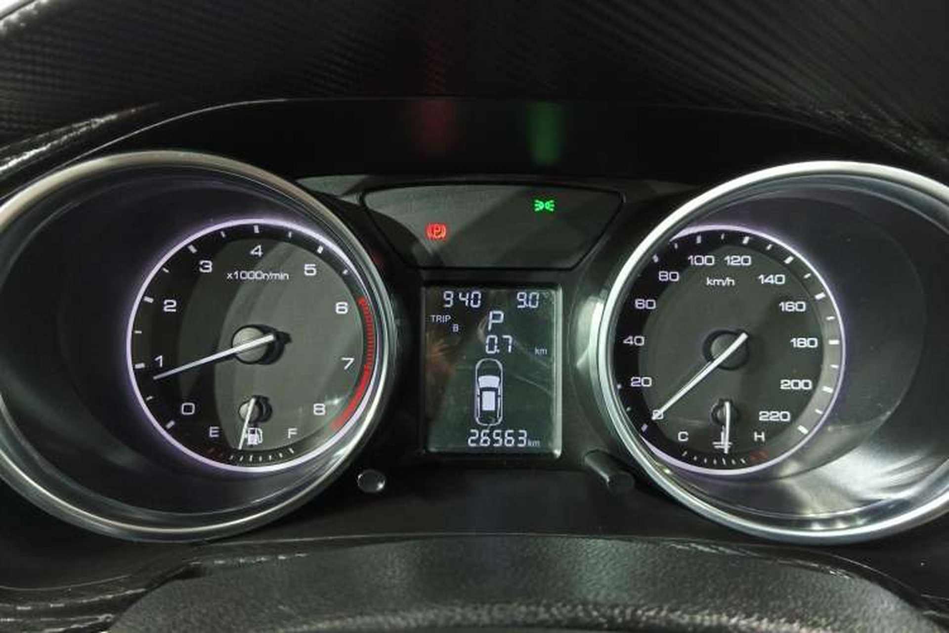 Used Zotye T300 2017 1.5T CVT Luxury Model Instrument Cluster