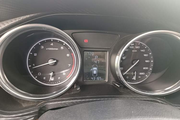Used Zotye T300 2017 1.5T CVT Luxury Model Instrument Cluster