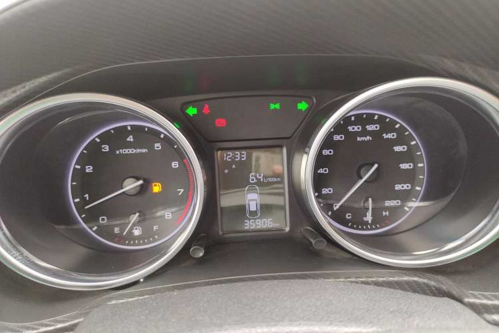 Used Zotye T300 2017 1.5L Manual Luxury Model Instrument Cluster
