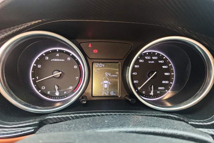 Used Zotye T300 2017 1.5L Manual Luxury Model Instrument Cluster
