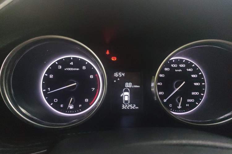 Used Zotye T300 2017 1.5L Manual Luxury Model Instrument Cluster