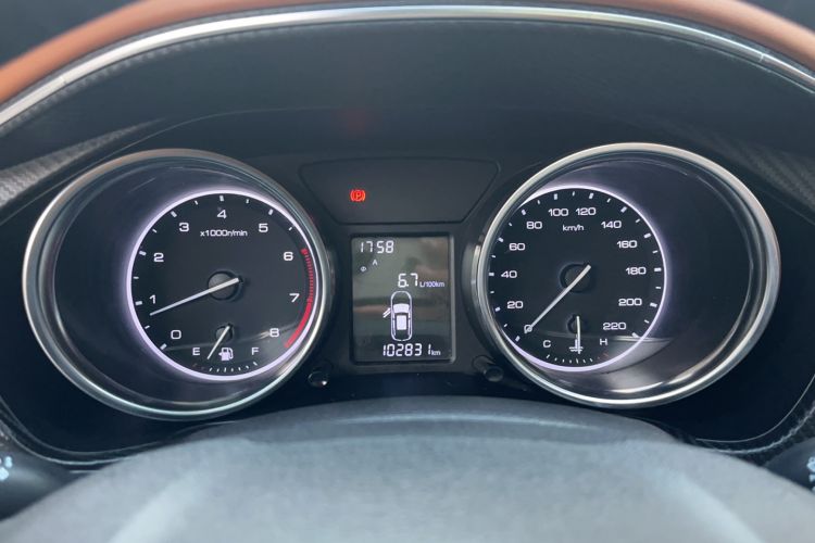 Used Zotye T300 2017 1.5L Manual Luxury Model Instrument Cluster