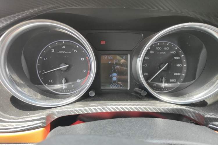 Used Zotye T300 2017 1.5T CVT Luxury Model Instrument Cluster