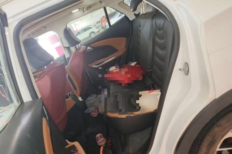 Used Zotye T300 2017 1.5L Manual Luxury Edition Two-Tone Left Rear Seat