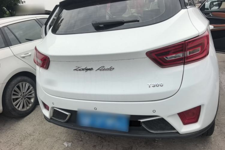 Used Zotye T300 2017 1.5L Manual Luxury Model Rear
