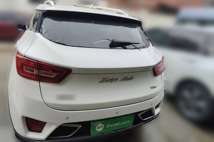 Used Zotye T300 2017 1.5L Manual Luxury Model Rear