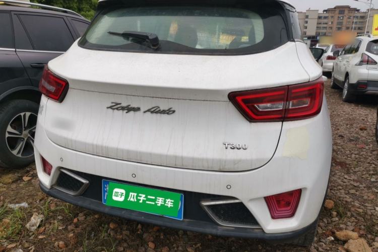 Used Zotye T300 2017 1.5L Manual Luxury Model Rear