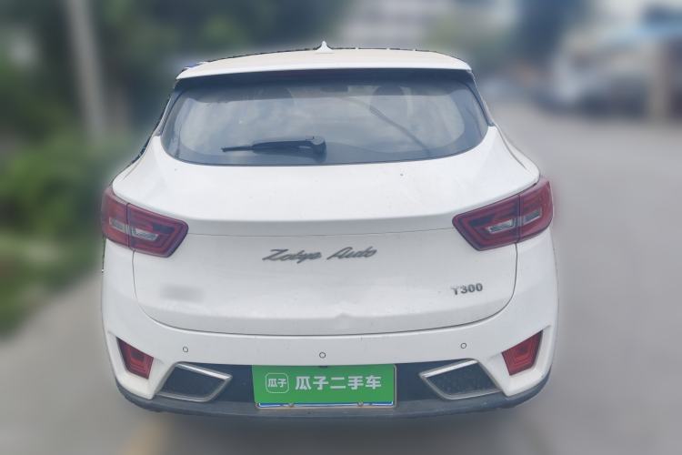 Used Zotye T300 2017 1.5L Manual Luxury Model Rear