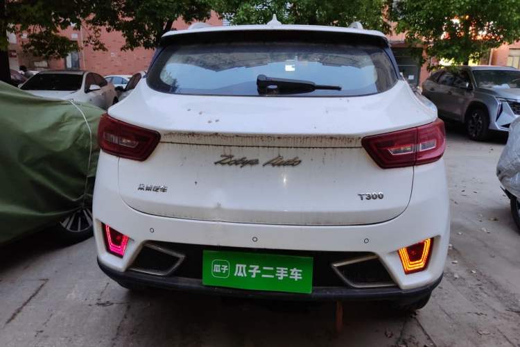 Used Zotye T300 2017 1.5T CVT Luxury Model Rear