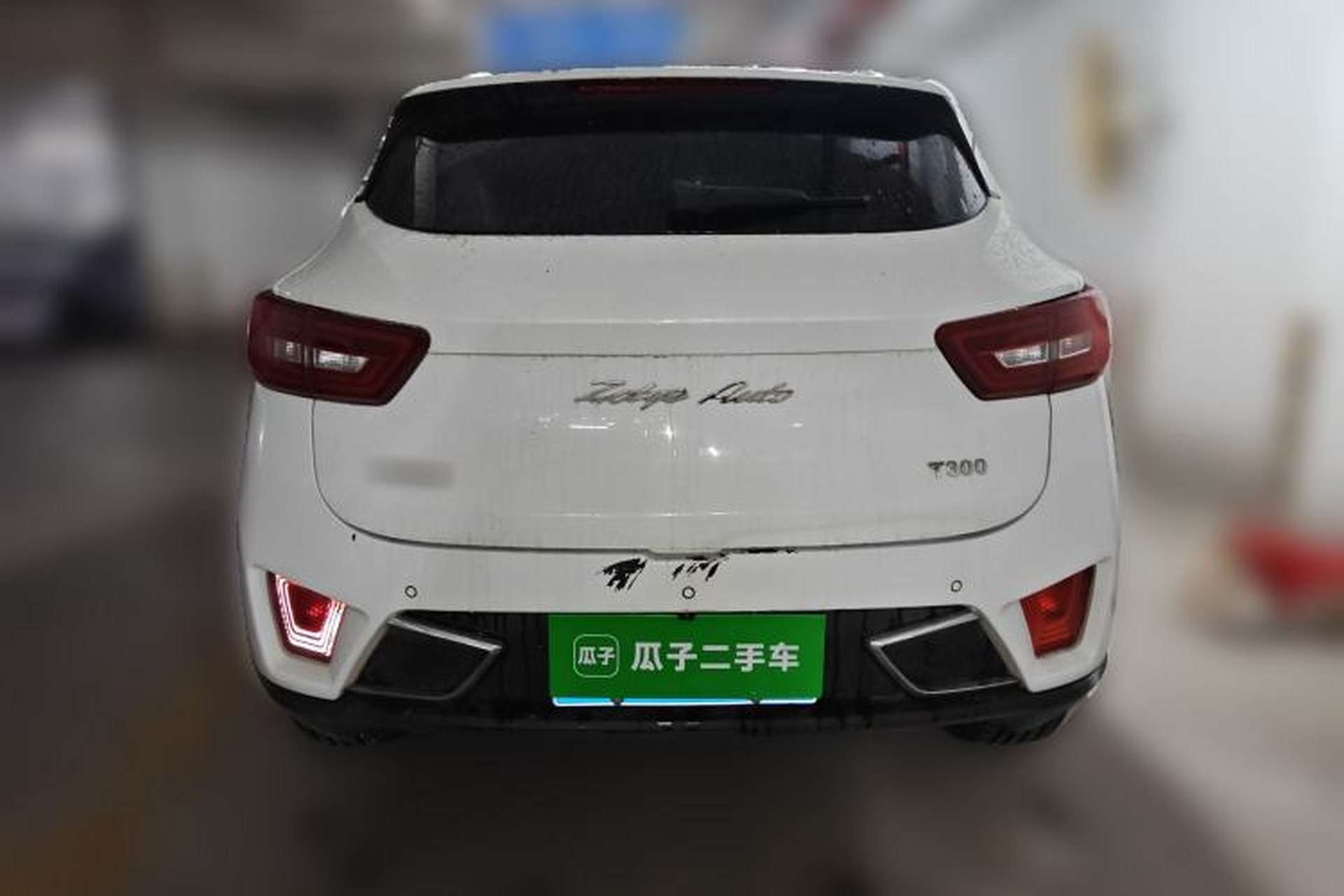 Used Zotye T300 2017 1.5T CVT Luxury Model Rear