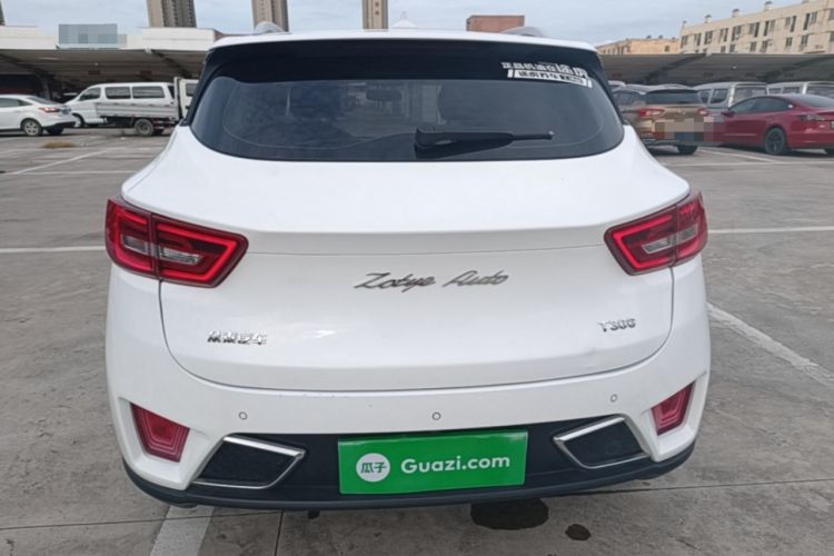 Used Zotye T300 2017 1.5T CVT Luxury Model Rear