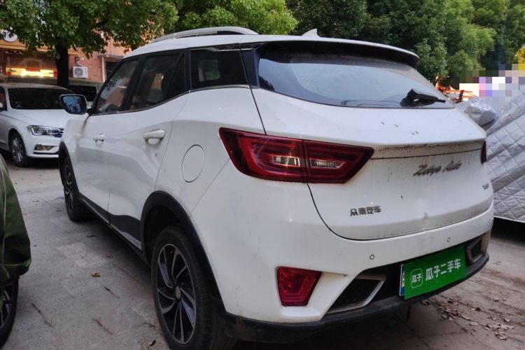 Used Zotye T300 2017 1.5T CVT Luxury Model Rear Left 45 Deg