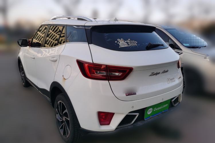 Used Zotye T300 2017 1.5T CVT Luxury Model Rear Left 45 Deg