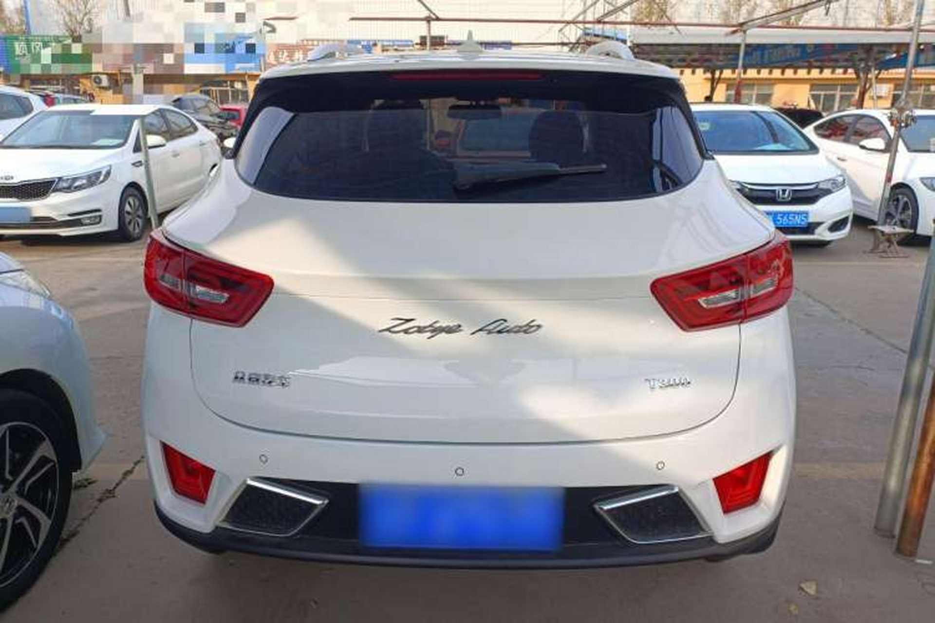 Used Zotye T300 2017 1.5L Manual Luxury Model Rear