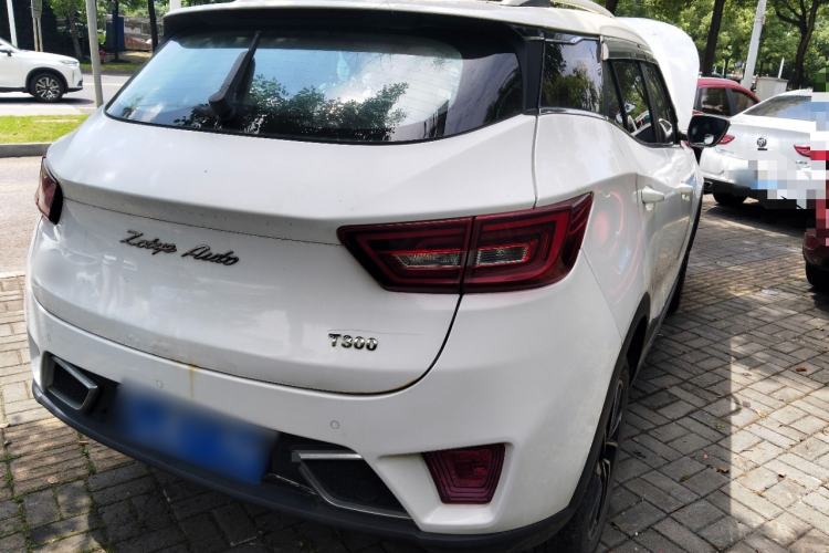Used Zotye T300 2017 1.5L Manual Luxury Model Rear Right 45 Deg