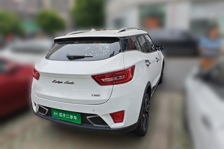 Used Zotye T300 2017 1.5T CVT Luxury Model Rear Right 45 Deg