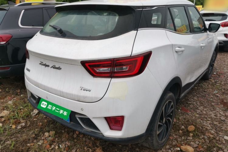 Used Zotye T300 2017 1.5L Manual Luxury Model Rear Right 45 Deg