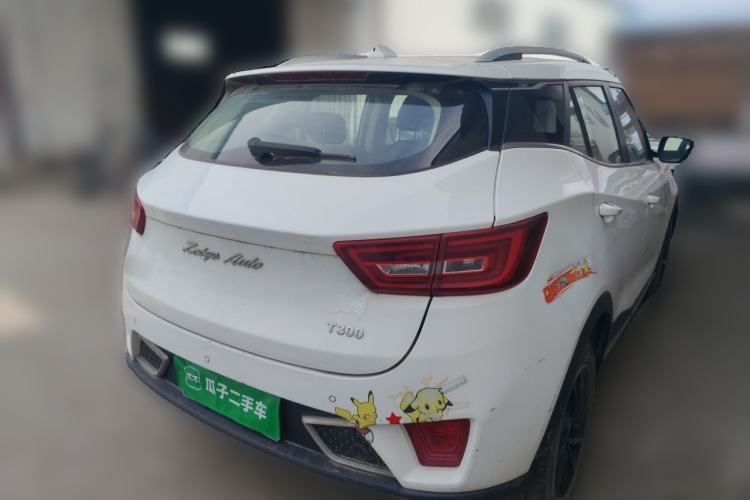 Used Zotye T300 2017 1.5L Manual Elite Model Rear Right 45 Deg