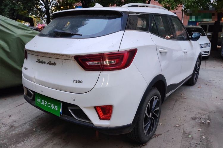 Used Zotye T300 2017 1.5T CVT Luxury Model Rear Right 45 Deg