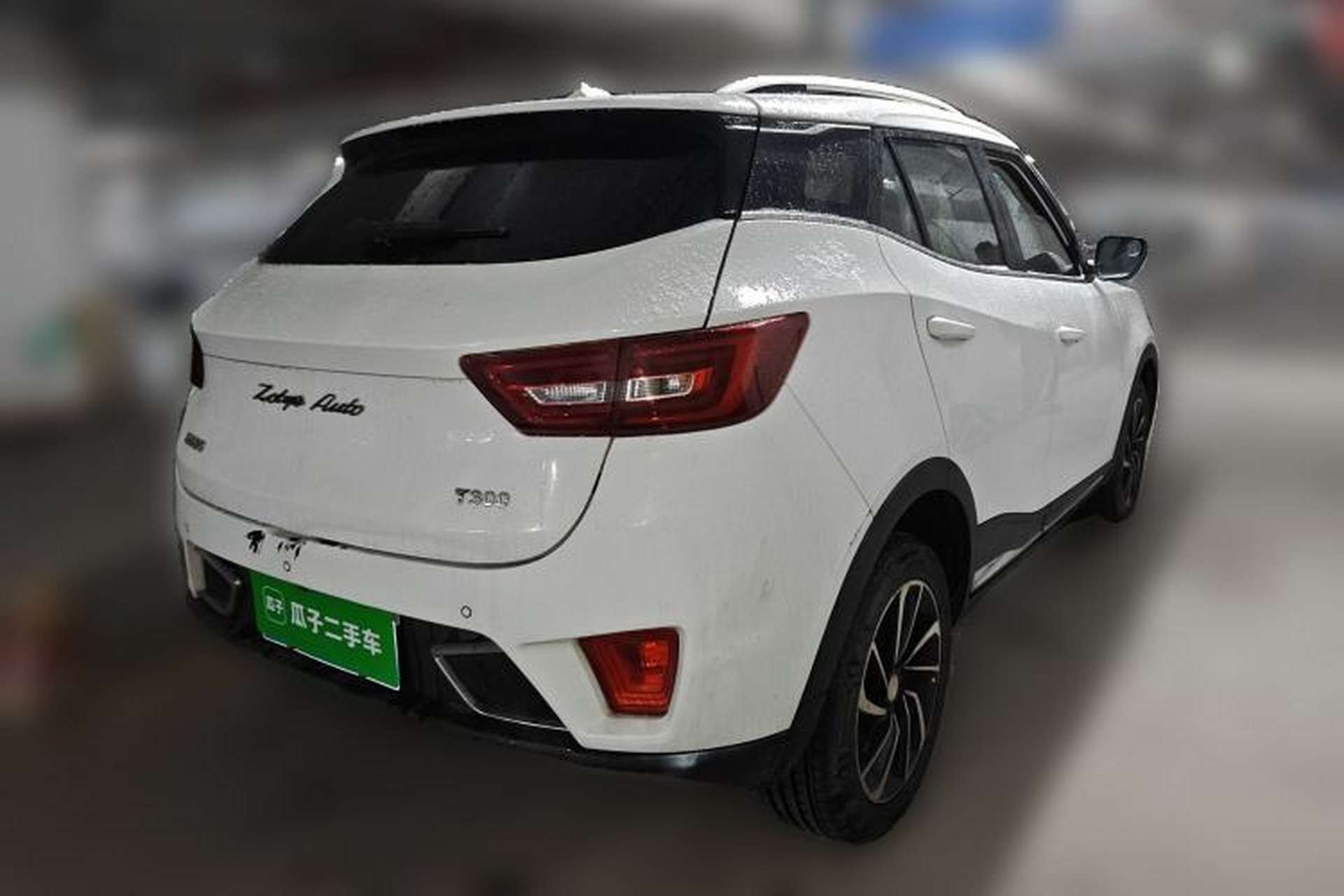 Used Zotye T300 2017 1.5T CVT Luxury Model Rear Right 45 Deg