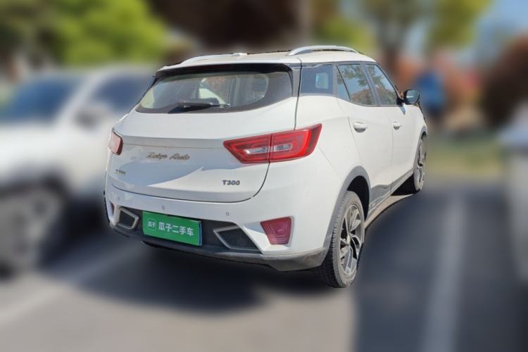 Used Zotye T300 2017 1.5T CVT Luxury Model Rear Right 45 Deg