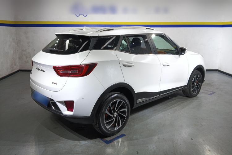 Used Zotye T300 2017 1.5T CVT Luxury Model Rear Right 45 Deg