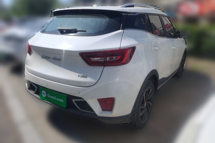 Used Zotye T300 2017 1.5T CVT Luxury Model Rear Right 45 Deg