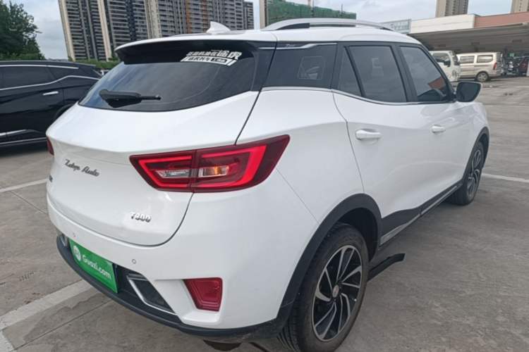 Used Zotye T300 2017 1.5T CVT Luxury Model Rear Right 45 Deg