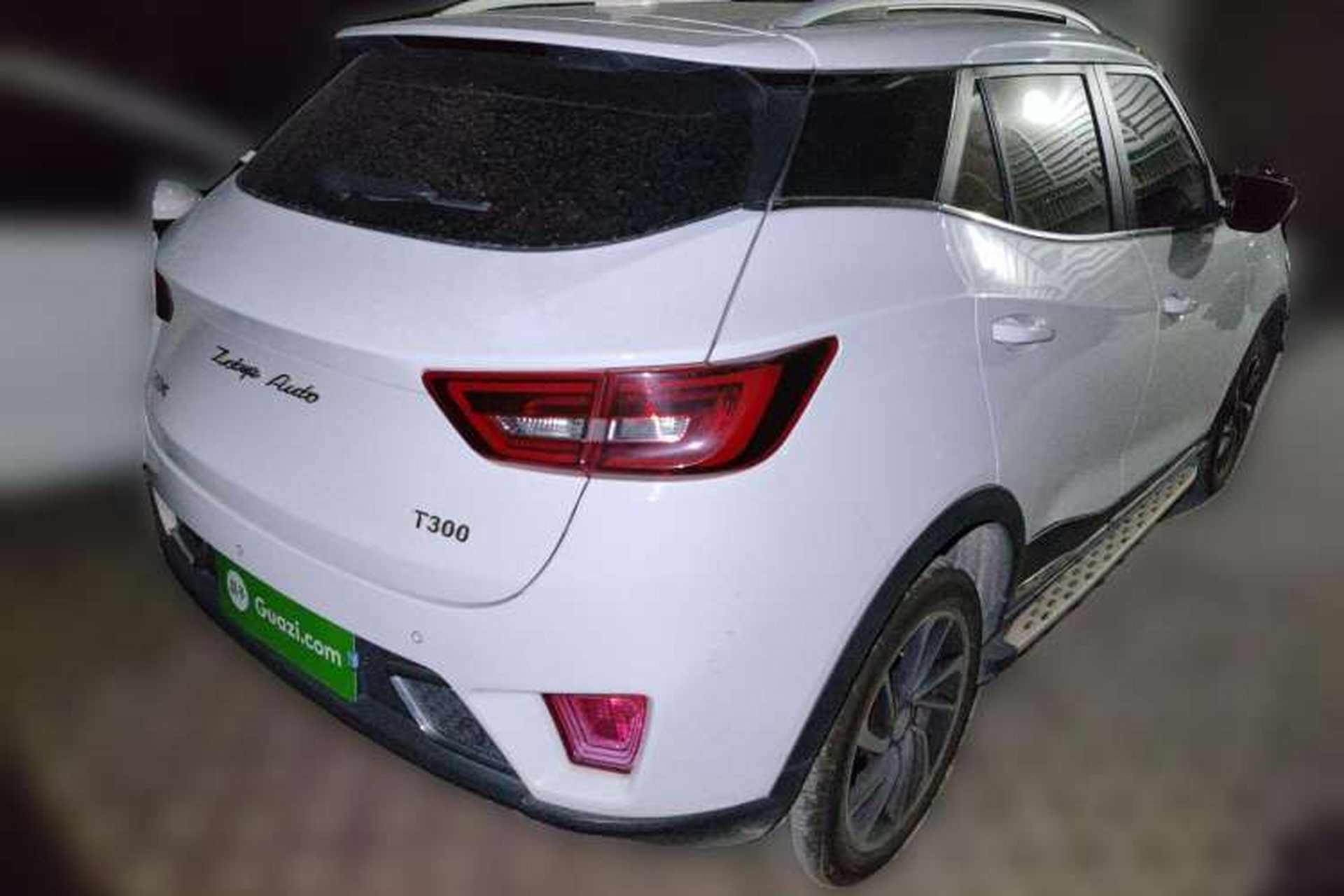 Used Zotye T300 2017 1.5L Manual Luxury Model Rear Right 45 Deg