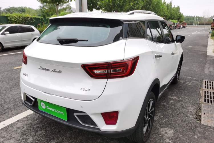 Used Zotye T300 2017 1.5L Manual Luxury Model Rear Right 45 Deg