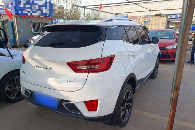 Used Zotye T300 2017 1.5L Manual Luxury Model Rear Right 45 Deg
