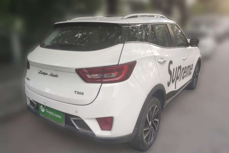 Used Zotye T300 2017 1.5L Manual Luxury Model Rear Right 45 Deg