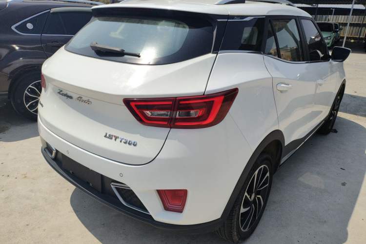 Used Zotye T300 2017 1.5L Manual Luxury Model Rear Right 45 Deg