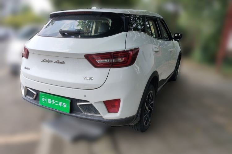 Used Zotye T300 2017 1.5L Manual Luxury Model Rear Right 45 Deg
