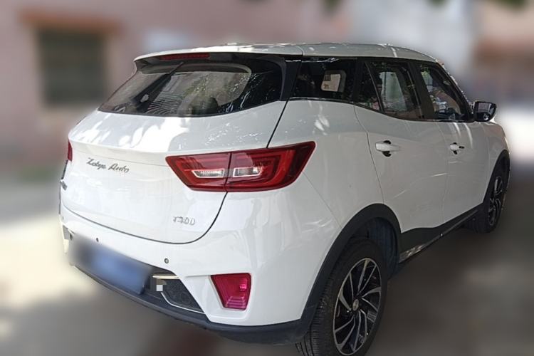 Used Zotye T300 2017 1.5L Manual Luxury Model Rear Right 45 Deg