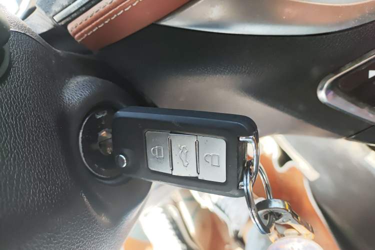Used Zotye T300 2017 1.5L Manual Elite Model Vehicle Key